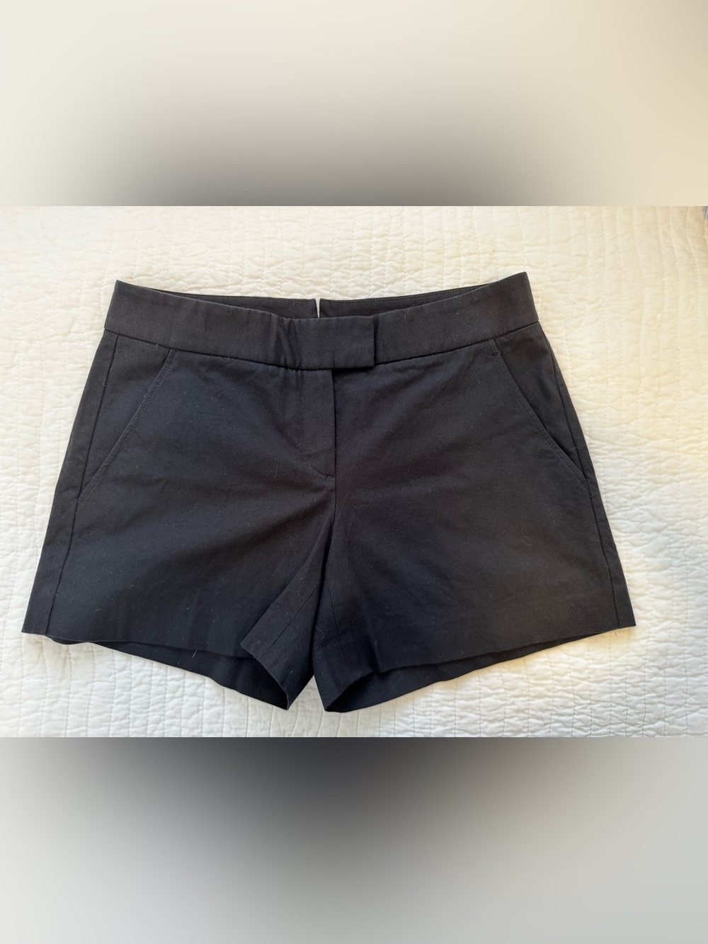 Theory Black Women's Tailored Stretch Shorts